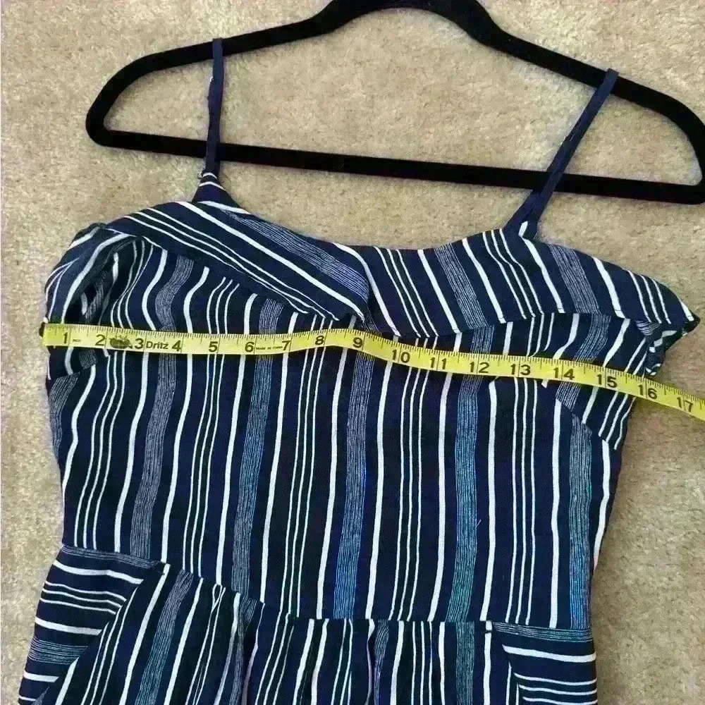 LOFT nautical classic ruffled romper size 0 - Picture 12 of 12